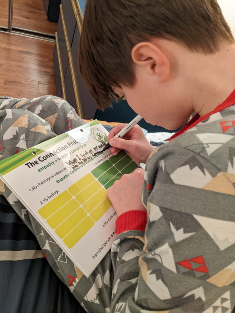 Kid Writing